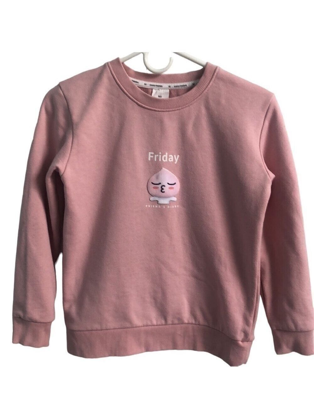 Kakao Friends Apeach Pullover Sweatshirt Size Girl's Large / Unisex